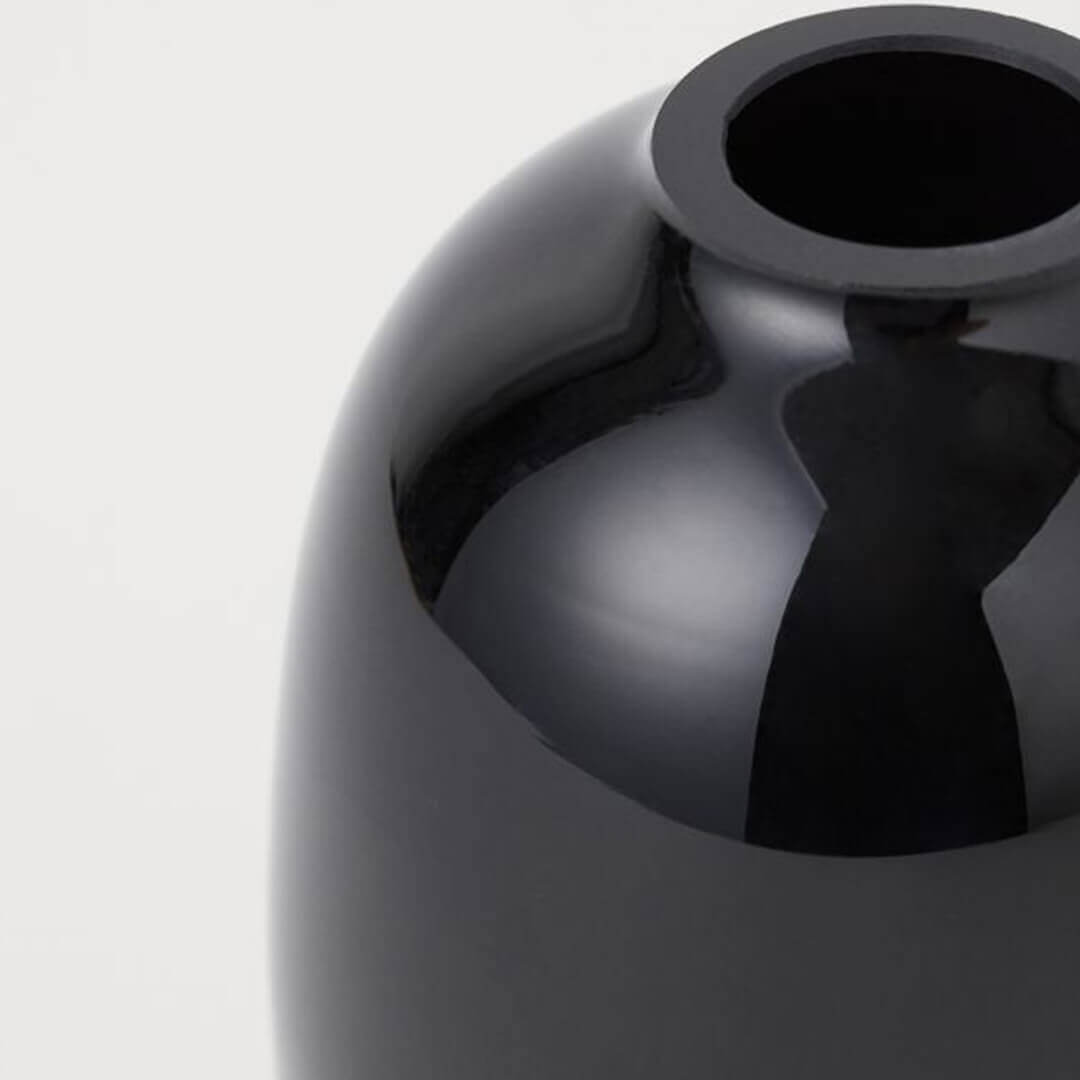 Clear Glass Vase - Image 3